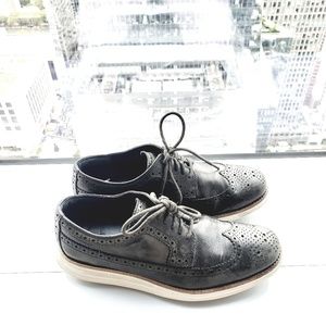 Cole Haan Wingtip Oxford Shoes (black)